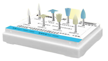 Three-step Polishing System for Light-curing Resins Occlusion Adjustment TR0806
